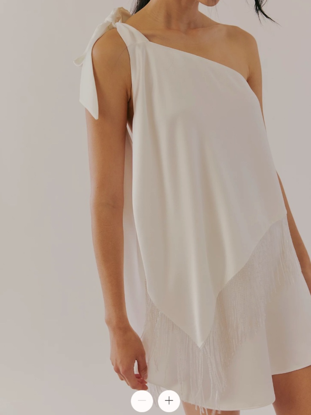 ILA 'Libby' Mini Dress Top & Skirt Set in White (NWT)
